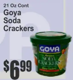 SuperFresh Goya Soda Crackers offer