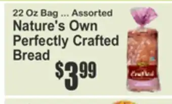SuperFresh Nature's Own Perfectly Crafted Bread offer