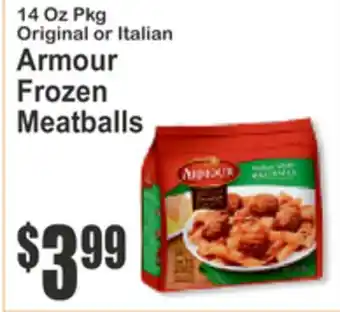 SuperFresh Armour Frozen Meatballs offer