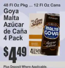 SuperFresh Goya Malta Azúcar de Caña offer