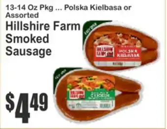 SuperFresh Hillshire Farm Smoked Sausage offer
