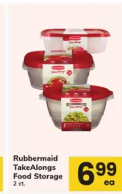 ACME Rubbermaid TakeAlongs Food Storage offer