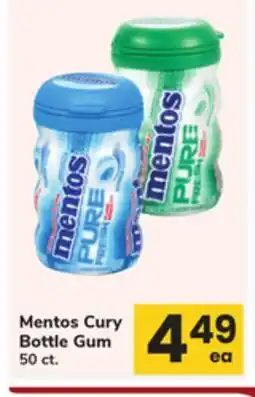 ACME Mentos Cury Bottle Gum offer