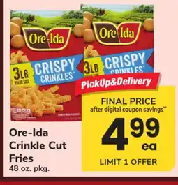 ACME Ore-Ida Crinkle Cut Fries offer