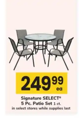 ACME Signature SELECT 5 Pc. Patio Set offer