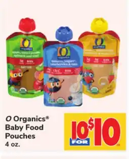 ACME O Organics Baby Food Pouches offer