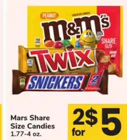 ACME Mars Share Size Candies offer