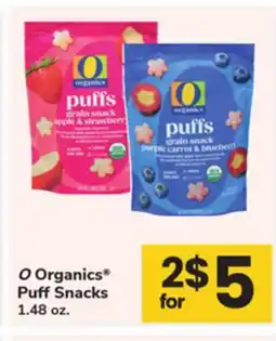ACME O Organics Puff Snacks offer