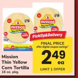 ACME Mission Thin Yellow Corn Tortilla offer