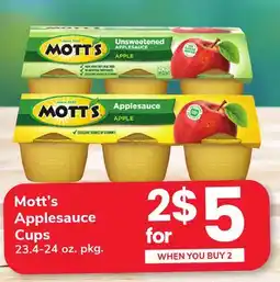 ACME Mott's Applesauce Cups offer