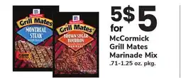 ACME McCormick Grill Mates Marinade Mix offer