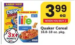 ACME Quaker Cereal offer