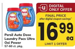 ACME Persil Auto Dose Laundry Pacs Ultra Oxi Power offer