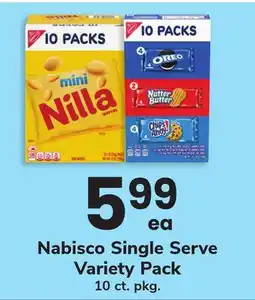 ACME Nabisco Single Serve Variety Pack offer