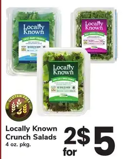 ACME Locally Known Crunch Salads offer