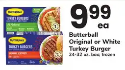 ACME Butterball Original or White Turkey Burger offer