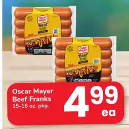 ACME Oscar Mayer Beef Franks offer