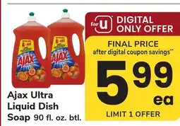 ACME Ajax Ultra Liquid Dish Soap offer