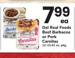 ACME Del Real Foods Beef Barbacoa or Pork Carnitas offer
