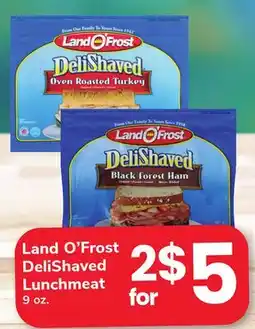 ACME Land O'Frost DeliShaved Lunchmeat offer