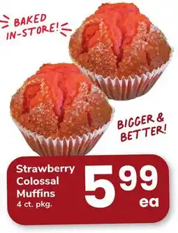 ACME Strawberry Colossal Muffins offer