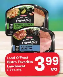 ACME Land O'Frost Bistro Favorites Lunchmeat offer