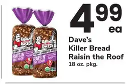ACME Dave's Killer Bread Raisin the Roof offer