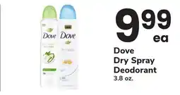 ACME Dove Dry Spray Deodorant offer