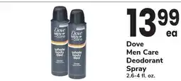 ACME Dove Men Care Deodorant Spray offer