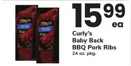 ACME Curly's Baby Back BBQ Pork Ribs offer
