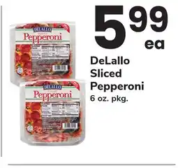 ACME DeLallo Sliced Pepperoni offer