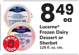 ACME Lucerne Frozen Dairy Dessert or Sherbet offer