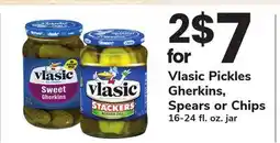 ACME Vlasic Pickles Gherkins, Spears or Chips offer