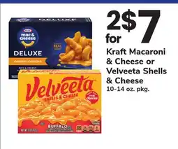 ACME Kraft Macaroni & Cheese or Velveeta Shells & Cheese offer