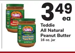 ACME Teddie All Natural Peanut Butter offer