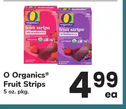 ACME O Organics Fruit Strips offer