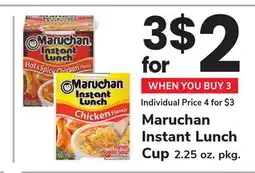 ACME Maruchan Instant Lunch Cup offer