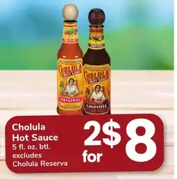 ACME Cholula Hot Sauce offer