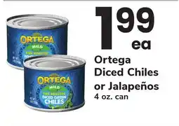 ACME Ortega Diced Chiles or Jalapeños offer