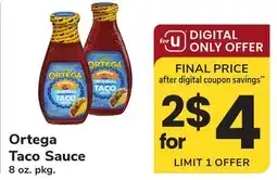 ACME Ortega Taco Sauce offer
