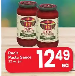 ACME Rao's Pasta Sauce offer