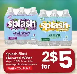 ACME Splash Blast Flavored Water offer