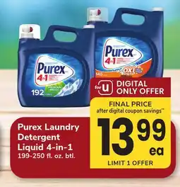 ACME Purex Laundry Detergent Liquid offer