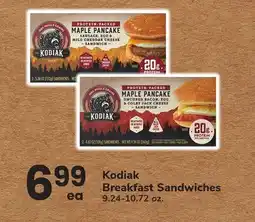 ACME Kodiak Breakfast Sandwiches offer