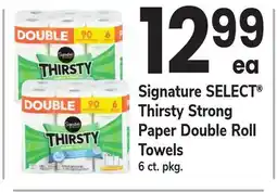 ACME Signature SELECT Thirsty Strong Paper Double Roll Towels offer