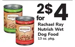 ACME Rachael Ray Nutrish Wet Dog Food offer