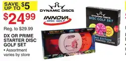Dunham's Sports DX OR PRIME STARTER DISC GOLF SET offer