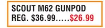 Dunham's Sports SCOUT M62 GUNPOD offer