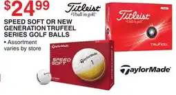 Dunham's Sports SPEED SOFT OR NEW GENERATION TRUFEEL SERIES GOLF BALLS offer