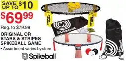 Dunham's Sports ORIGINAL OR STARS & STRIPES SPIKEBALL GAME offer